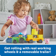Learning Resources - Peeksville Haul & Seek Tractor Games & Toys