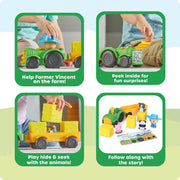 Learning Resources - Peeksville Haul & Seek Tractor Games & Toys