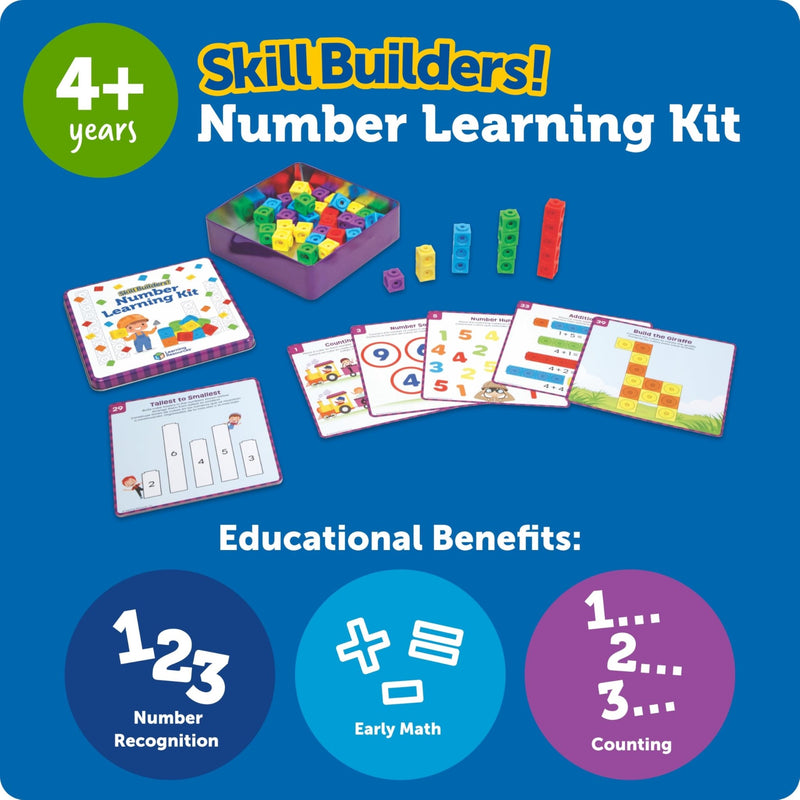 Learning Resources - Sb Number Learning Kit Games & Toys