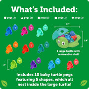 Learning Resources - Seymour The Counting Shapes Sea Turtle Games & Toys