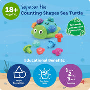 Learning Resources - Seymour The Counting Shapes Sea Turtle Games & Toys