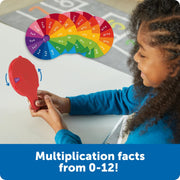 Learning Resources - Skill Builders Multiplication Quiz Wheel Games & Toys