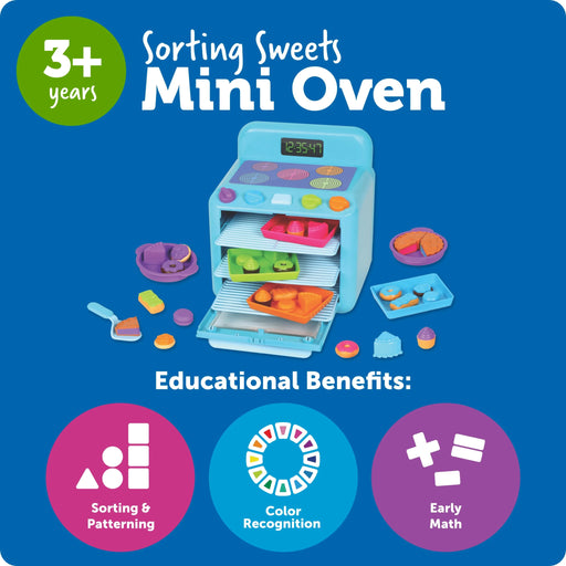 Learning Resources - Sorting Sweet Mini Oven Games & Toys