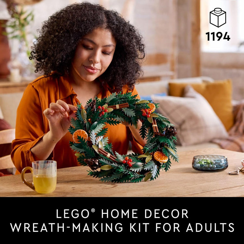 LEGO - 10340 - Icons - Christmas Wreath - 1194 Pc Toys & Games