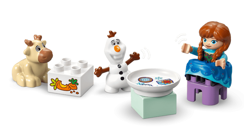 LEGO - 10455 Anna and Elsa's Frozen Castle Party CS PK 3 Toys & Games