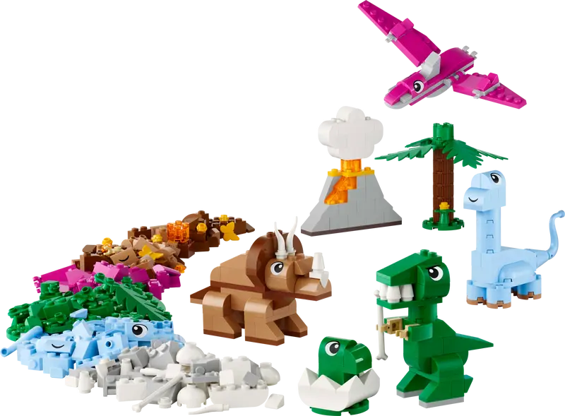 LEGO - 11041 - Lego Classic - Creative Dinosaurs - 450 Pc Toys & Games