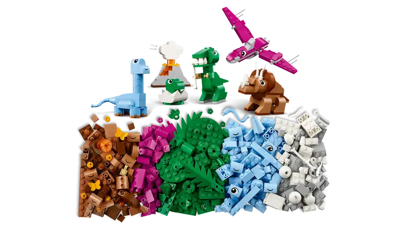 LEGO - 11041 - Lego Classic - Creative Dinosaurs - 450 Pc Toys & Games