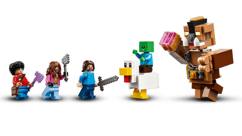 LEGO - 21272 - Minecraft - Woodland Mansion Fighting Ring - 491 Pc Toys & Games