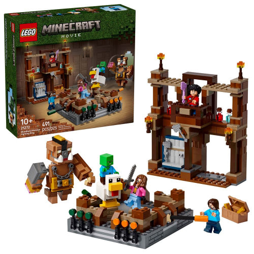 LEGO - 21272 - Minecraft - Woodland Mansion Fighting Ring - 491 Pc Toys & Games
