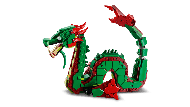 LEGO - 31161 - Creator - Dragon / Medieval Dragon / Phoenix - 715 Pc Toys & Games