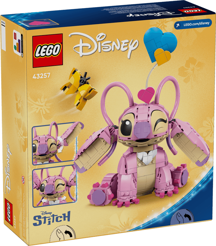 LEGO - 43257 - Disney - Stitch - Angel - 784 Pc Toys & Games