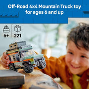 LEGO - 60447 - City - Off - Road 4x4 Mountain Truck - 221 Pc Toys & Games