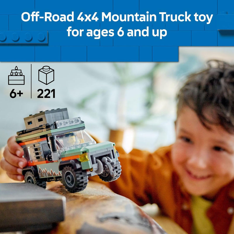 LEGO - 60447 - City - Off - Road 4x4 Mountain Truck - 221 Pc Toys & Games
