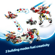 LEGO - 71497 - Dreamzzz - Cooper's Tiger Mech & Zero's Hot Rod Car - 1006 Pc Toys & Games