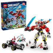 LEGO - 71497 - Dreamzzz - Cooper's Tiger Mech & Zero's Hot Rod Car - 1006 Pc Toys & Games