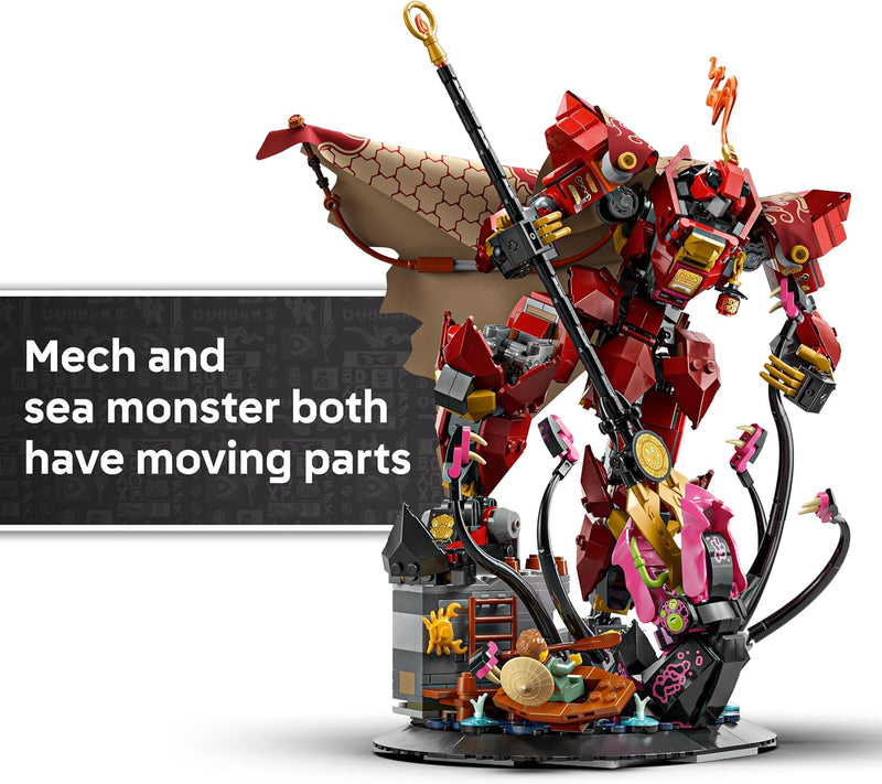 LEGO - 71846 - Ninjago - The Fire Knight Mech - 996 Pc Toys & Games