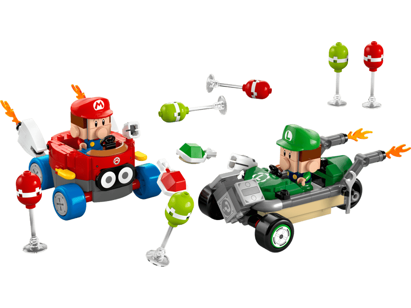 LEGO - 72034 - Super Mario - Baby Mario Vs Baby Luigi - 321 Pc Toys & Games