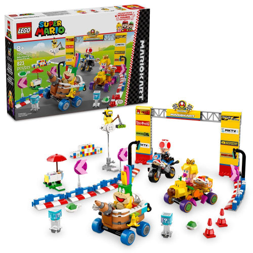 LEGO - 72036 - Super Mario - Baby Peach & Grand Prix Set - 823 Pc Toys & Games