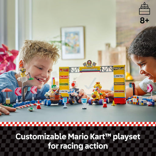 LEGO - 72036 - Super Mario - Baby Peach & Grand Prix Set - 823 Pc Toys & Games