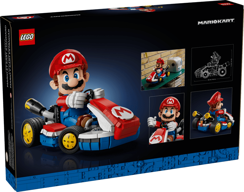 LEGO - 72037 Mario Kart™ – Mario & Standard Kart CS PK 1