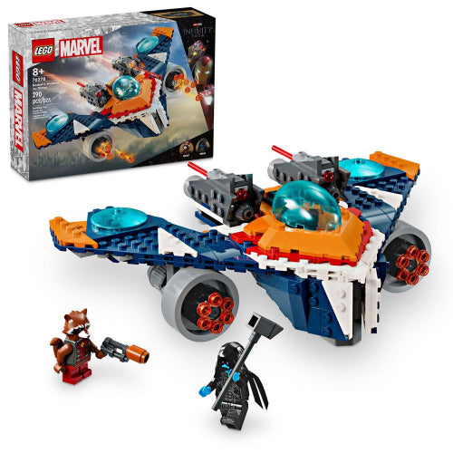 LEGO - 76278 - Marvel - Rocket's Warbird Vs. Ronan - 290 Pc Toys & Games