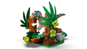 LEGO - 76972 - Jurassic World - Raptor Off - Road Escape - 285 Pc Toys & Games