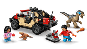 LEGO - 76972 - Jurassic World - Raptor Off - Road Escape - 285 Pc Toys & Games