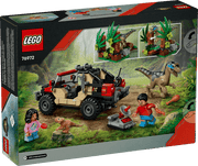LEGO - 76972 - Jurassic World - Raptor Off - Road Escape - 285 Pc Toys & Games