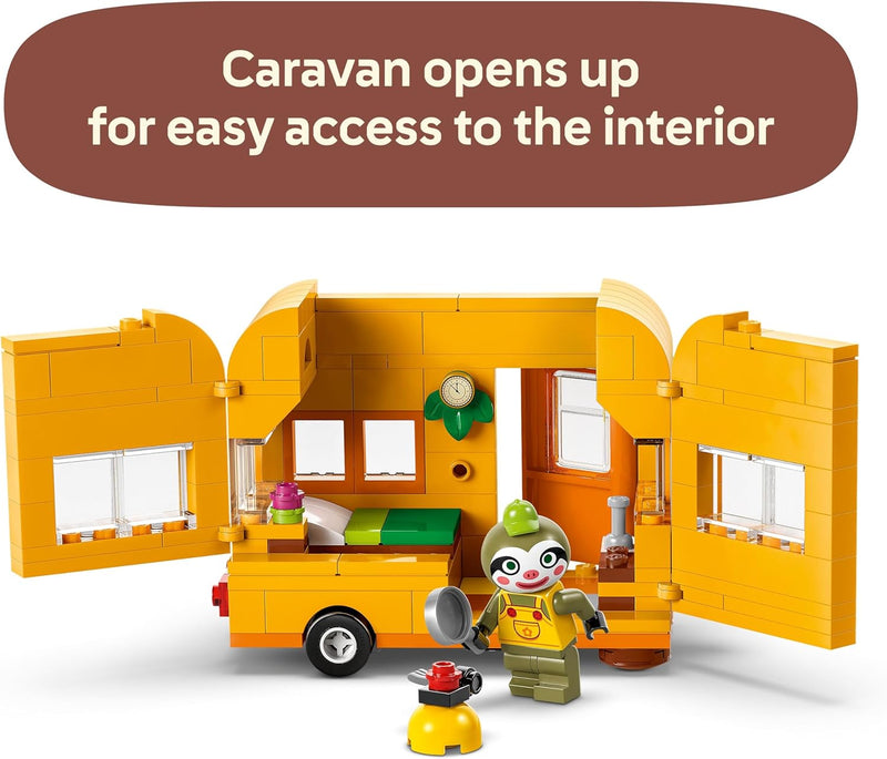 LEGO - 77054 - Animal Crossing - Leif's Caravan & Garden Shop - 263 Pc Toys & Games