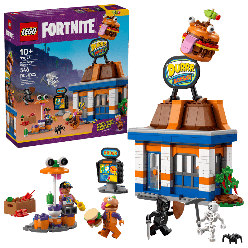 LEGO - 77076 - Fortnite - Durrr Burger Restaurant - 546 Pc Toys & Games