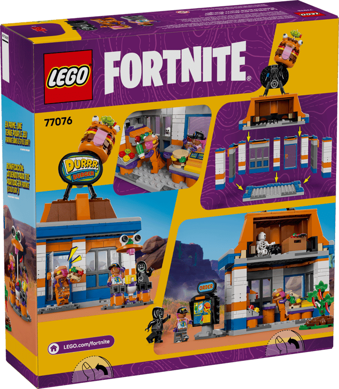 LEGO - 77076 - Fortnite - Durrr Burger Restaurant - 546 Pc Toys & Games