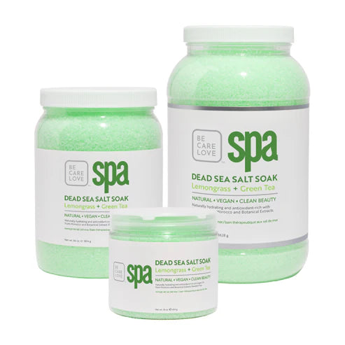 BCL Spa - Dead Sea Salt Soak Lemongrass + Green Tea