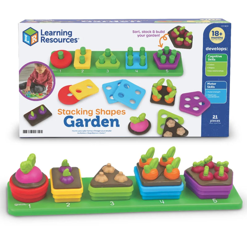 Learning Resources - STACKING SHAPES GARDEN