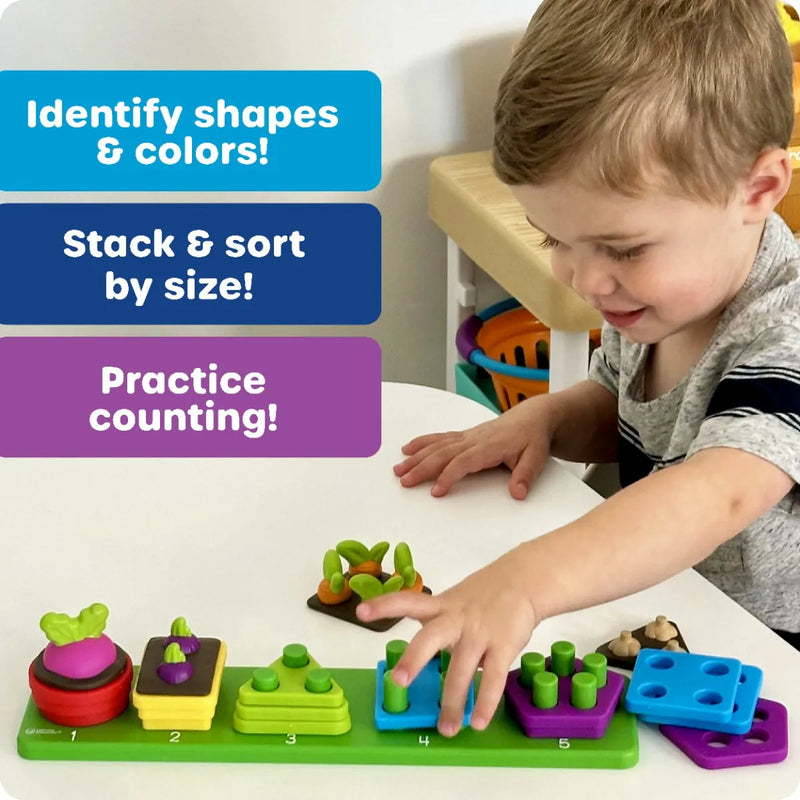 Learning Resources - STACKING SHAPES GARDEN