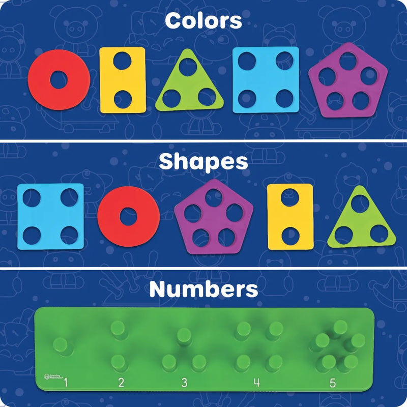 Learning Resources - STACKING SHAPES GARDEN
