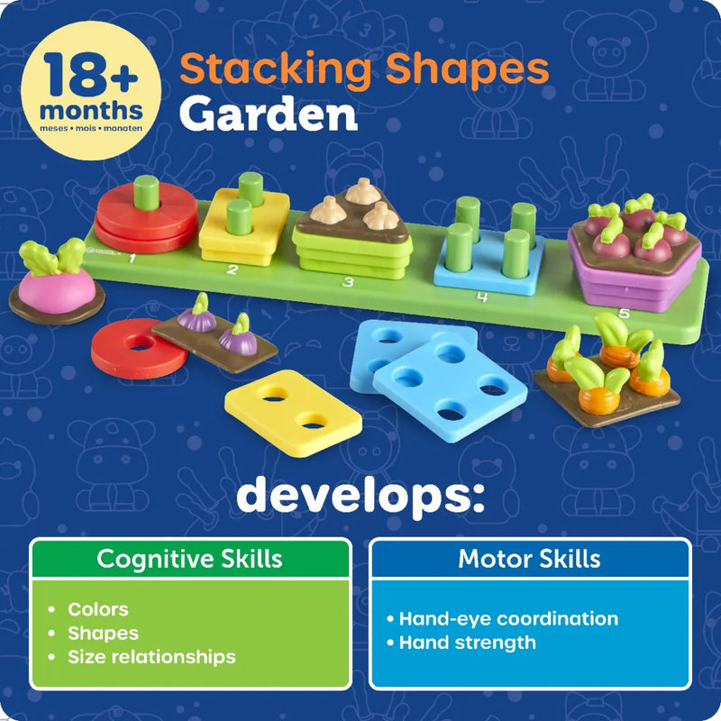 Learning Resources - STACKING SHAPES GARDEN