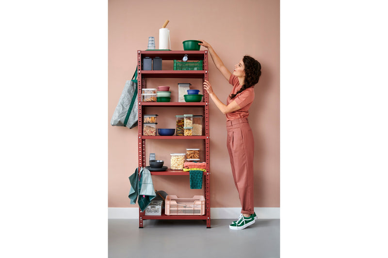 Mepal Omnia Storage Container Set, 3 Pieces - Nordic White - lifestyle view 1