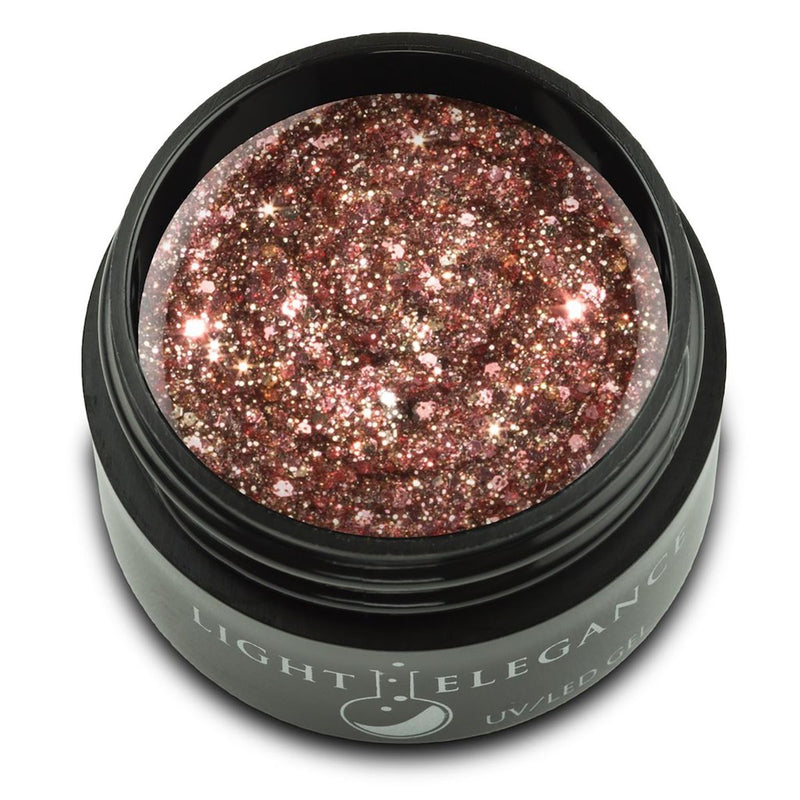 Light Elegance - Cheers From Down Under Uv/Gel Glitter Gel 17Ml Beauty & Personal Care