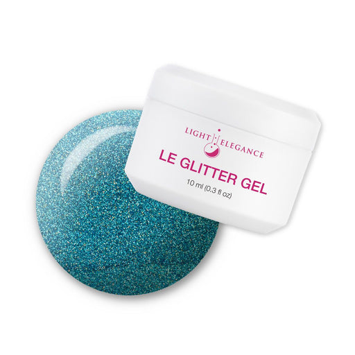 Light Elegance - Glitter Gel Blast Off Blue 10 ml (Out Of This World) Beauty & Personal Care
