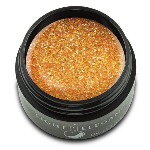 Light Elegance - Nice Melons Uv/Led Glitter Gel 17Ml (Summer Squeeze) Beauty & Personal Care