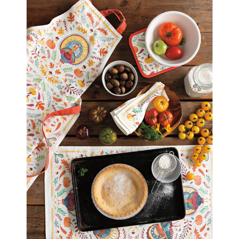 Now Designs - Autumn Plenty Thanksgiving Chef Apron - lifestyle