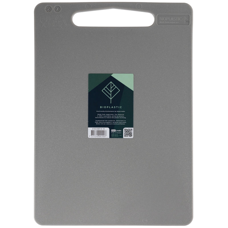 Linden Sweden - Cutting board gray 13.25"x9"x.25" BIOPLASTIC Home & Kitchen