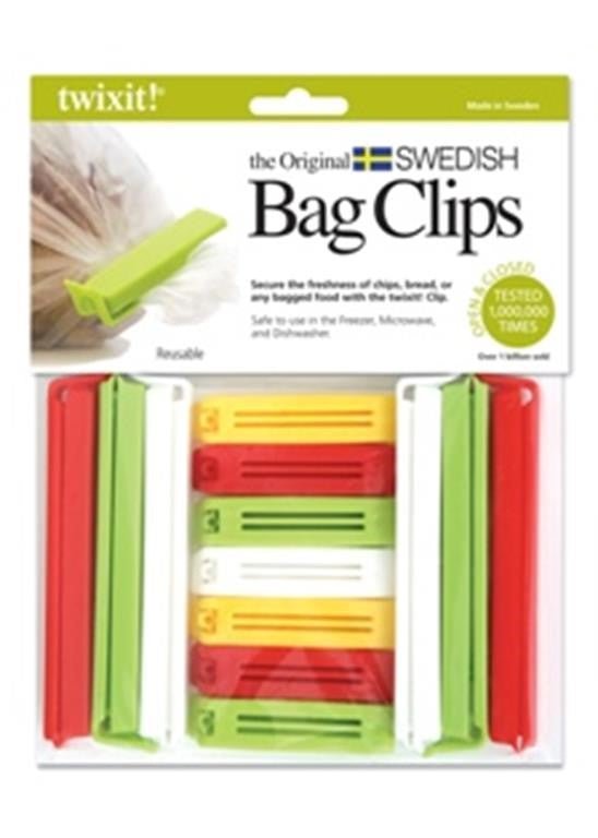 Linden Sweden - twixit - 6 Large and 7 Small Clips Home & Kitchen