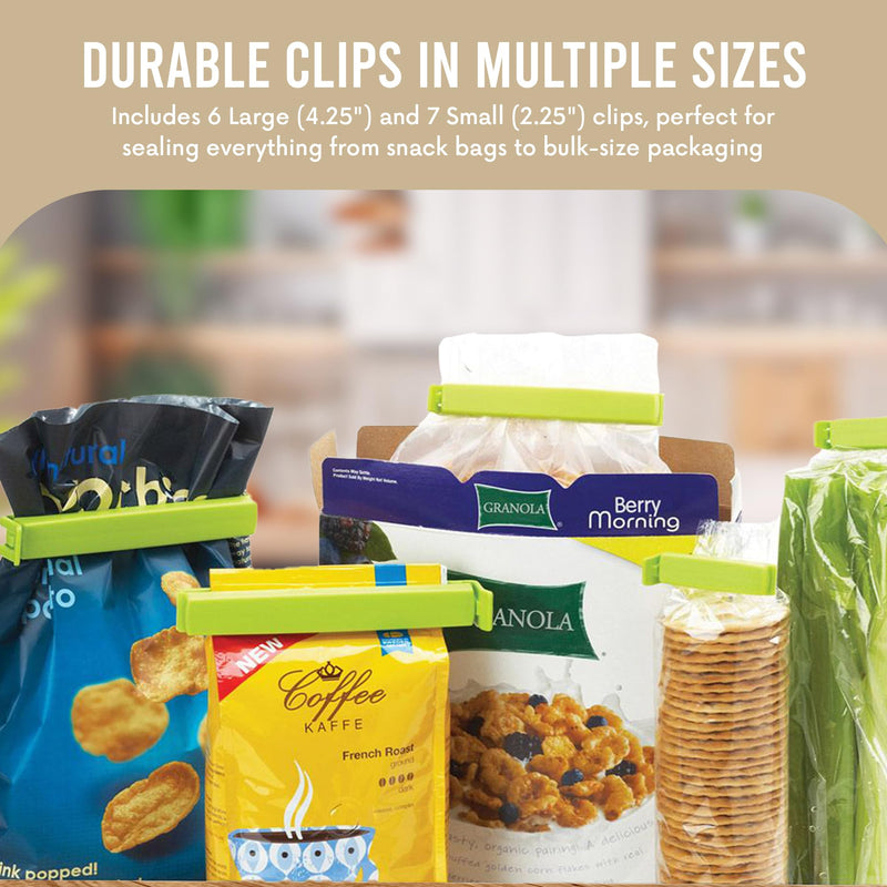 Linden Sweden - twixit - 6 Large and 7 Small Clips Home & Kitchen