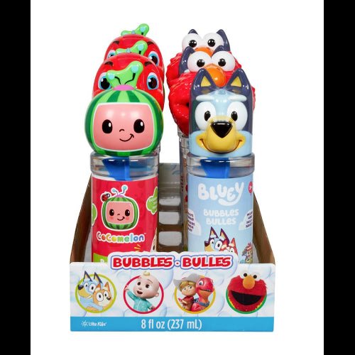 Little Kids - LICENSED - CHARACTER BUBBLES 8OZ - PDQ ASST Games & Toys