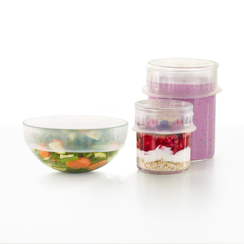 Lékué - Reusable Flexible Lid 3 Piece Set