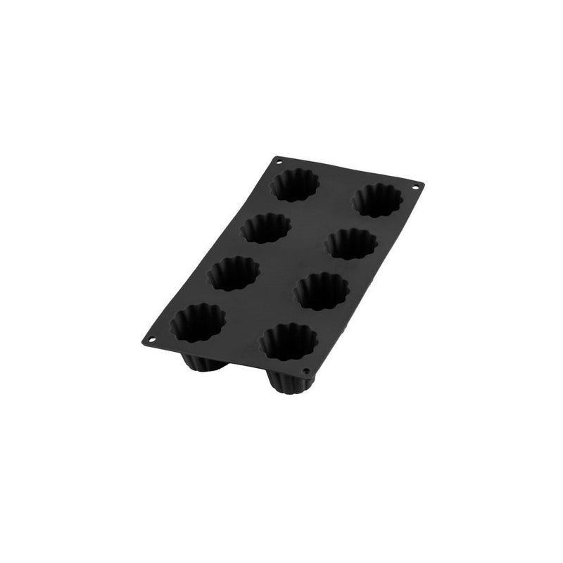 Lékué - Cannelé Bordelais 8 Cavity Baking Mould Black