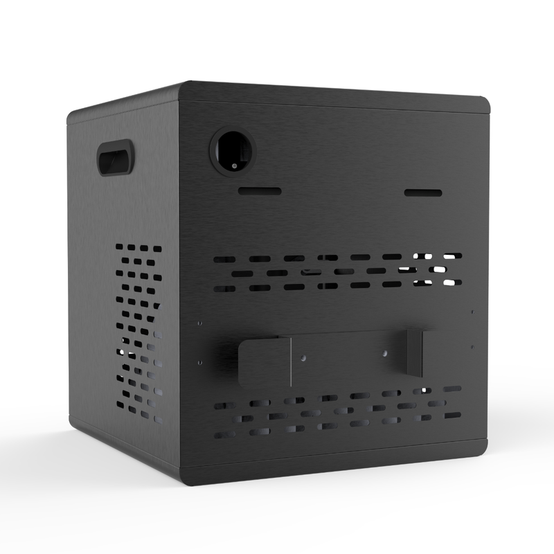 LLMC10 – Modular Charging Cabinet for 10 Tablets & Laptops | Black; view 3