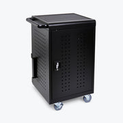 LLTM30-B – Locking Charging Cart for 30 Tablets & Chromebooks | Black; view 1