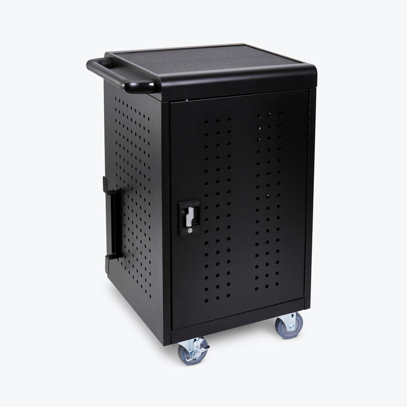 LLTM30-B – Locking Charging Cart for 30 Tablets & Chromebooks | Black; view 1
